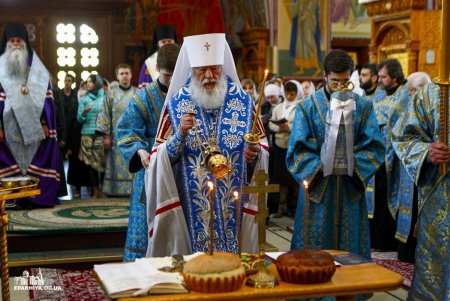 В Свято-Успенском Одесском мужском монастыре прошло заупокойное богослужение (фото)