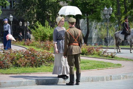 «Сувенир из Одессы»: в центре города снимают кино о Мишке Япончике и атамане Котовском (фоторепортаж)
