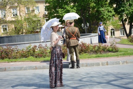 «Сувенир из Одессы»: в центре города снимают кино о Мишке Япончике и атамане Котовском (фоторепортаж)