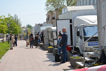 «Сувенир из Одессы»: в центре города снимают кино о Мишке Япончике и атамане Котовском (фоторепортаж)