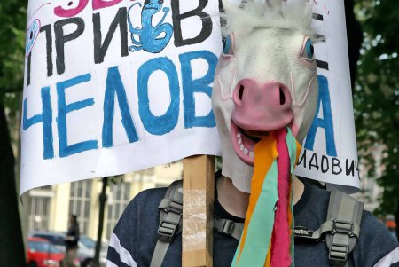 По Одессе прошлась монстрация давно и недавно отсидевших (фоторепортаж)
