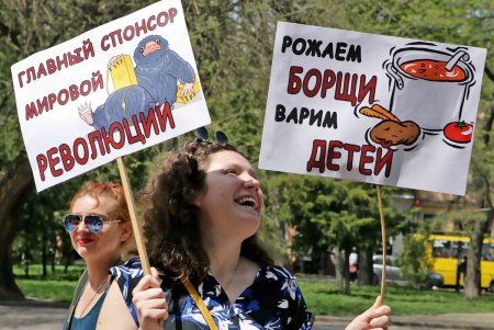 По Одессе прошлась монстрация давно и недавно отсидевших (фоторепортаж)