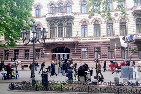 Часть Приморского бульвара погрузилась в начало прошлого века (фото)