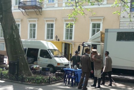 Часть Приморского бульвара погрузилась в начало прошлого века (фото)