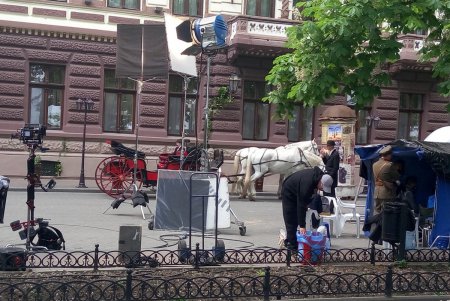 Часть Приморского бульвара погрузилась в начало прошлого века (фото)