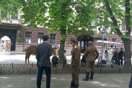 Часть Приморского бульвара погрузилась в начало прошлого века (фото)