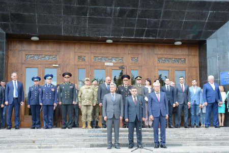 В Одессе подняли флаг Европы (фото) 