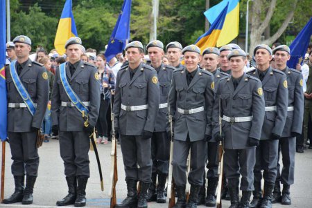 В Одессе подняли флаг Европы (фото) 