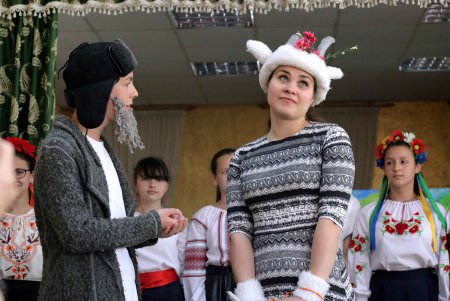 Одесская школа искусств при открытых дверях показала «Козу-Дерезу» (фоторепортаж)