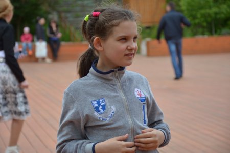  Одесские многодетные мамы с детьми осваивали пилатес, йогу и тай-бо (фото)