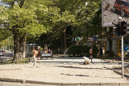 В Малиновском районе Одессы проводится комплексное благоустройство (фото)