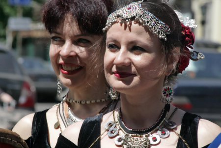 Рыцари, Прекрасные Дамы и оруженосцы: Дерибасовская погрузилась в эпоху Средневековья (фоторепортаж)