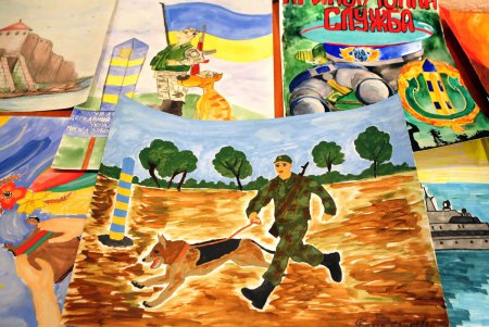 Пограничники принимают поздравления (фоторепортаж) 