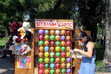 Одесский Горсад превратился в Страну счастливого детства (фото)