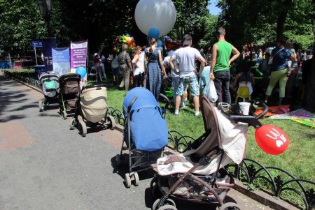 Одесский Горсад превратился в Страну счастливого детства (фото)