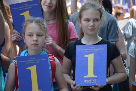Одесские дети стали рекордсменами Украины (фото)