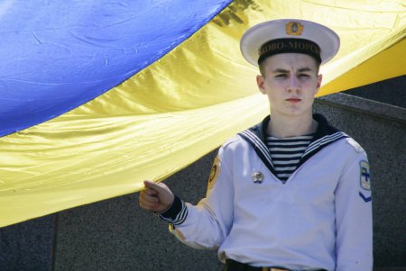 Все лучшее - детям: на Потемкинской лестнице состоялся праздничный флешмоб (фоторепортаж) 