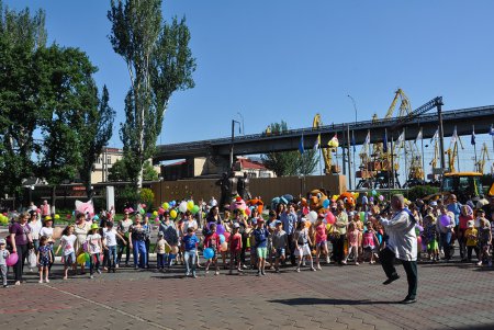 В Одесском порту прошел Праздник детства (фото)