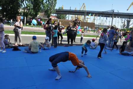 В Одесском порту прошел Праздник детства (фото)