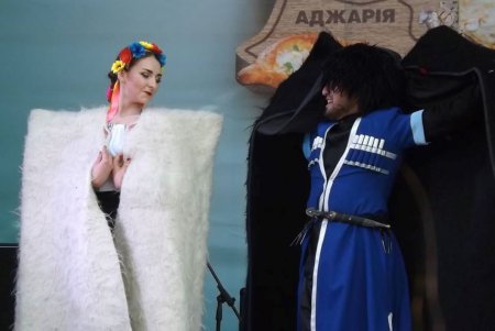 В Одессе установили Национальный Рекорд Украины по созданию флага Грузии из специй (фото) 