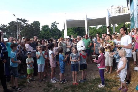 В Одессе установили Национальный Рекорд Украины по созданию флага Грузии из специй (фото) 