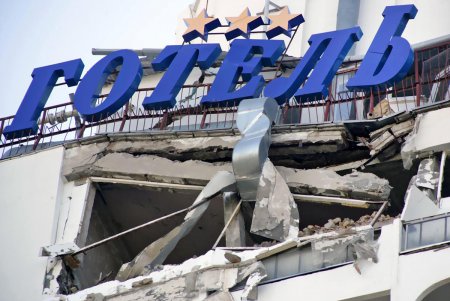 В одесской гостинице рухнул верхний этаж