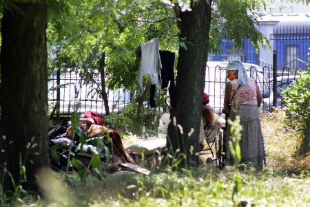 На Куликовом поле снова появились палатки (фото)