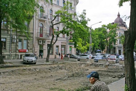 В Одессе продолжается реконструкция улицы Преображенской (фоторепортаж)