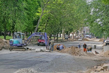 В Одессе продолжается реконструкция улицы Преображенской (фоторепортаж)