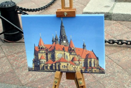 Одесситы у Дюка демонстрируют свои познания о Евросоюзе (фоторепортаж)