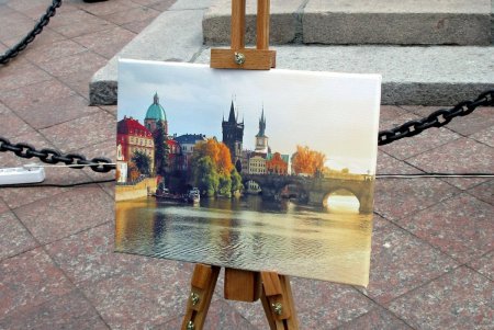 Одесситы у Дюка демонстрируют свои познания о Евросоюзе (фоторепортаж)