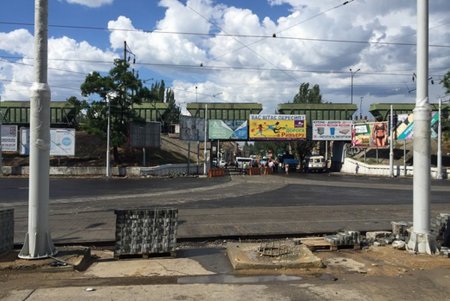 Сегодня на Пересыпи частично открыто движение транспорта (фото)