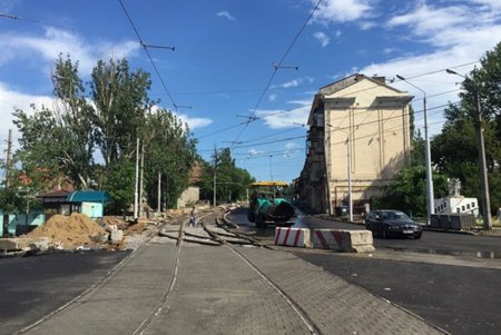 Сегодня на Пересыпи частично открыто движение транспорта (фото)
