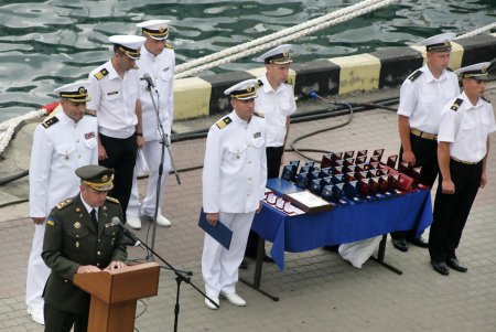 Военный флот Украины отметил первые четверть века своей новейшей истории (фоторепортаж)