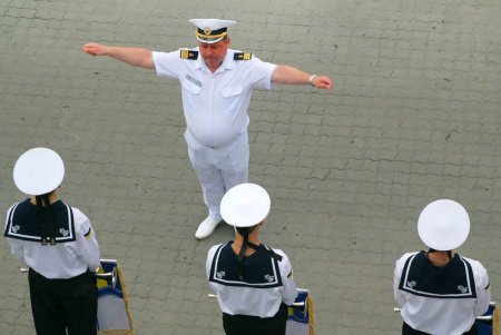 Военный флот Украины отметил первые четверть века своей новейшей истории (фоторепортаж)
