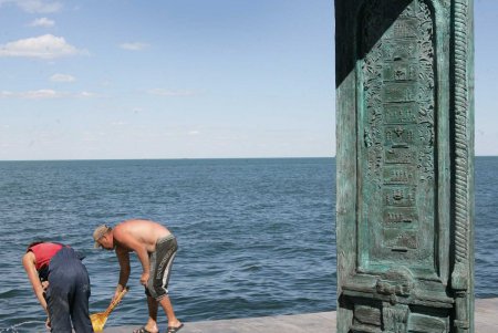 На Ланжероне появилась новая достопримечательность (фоторепортаж)