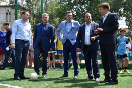 В Одесской области открыли еще один стадион (фото)