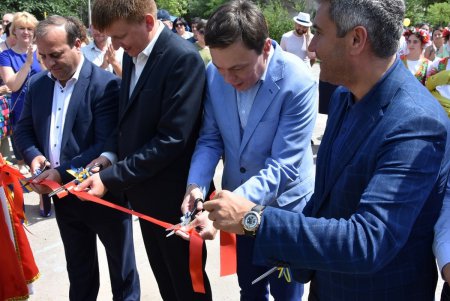 В Одесской области открыли еще один стадион (фото)