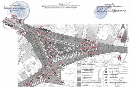 На Алексеевской площади появились запрещающие знаки для водителей