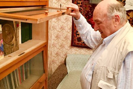 Михаил Жванецкий зашел в свое детство (фото)