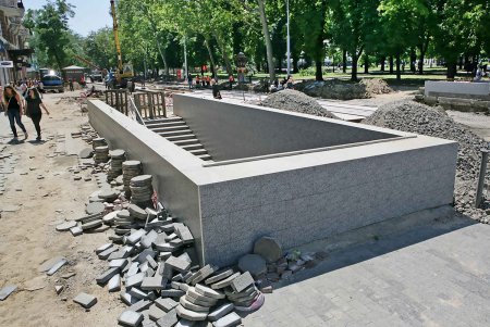 Сводка с театра капитального преображения Преображенской улицы (фоторепортаж)