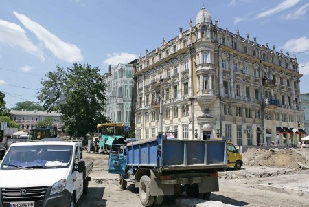 Сводка с театра капитального преображения Преображенской улицы (фоторепортаж)