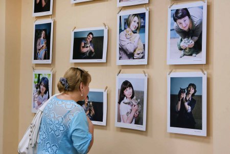Обычная библиотека стала территорией царственных существ (фоторепортаж)