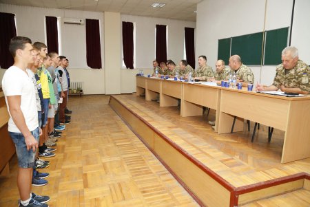 В ряды Военной академии Одессы принято «антитеррористическое» пополнение (фото)