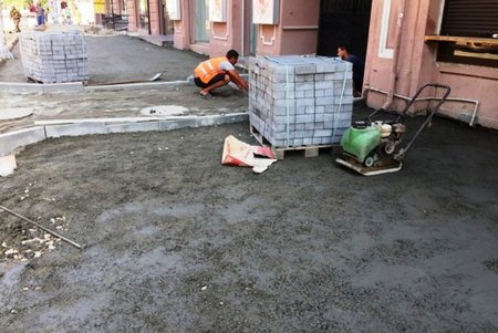 Ремонт улицы Преображенской идет полным ходом (фото)