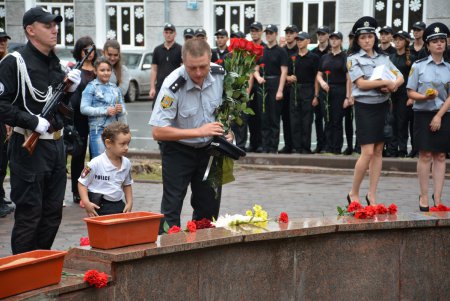 В Одессе почтили память погибших защитников правопорядка (фоторепортаж)