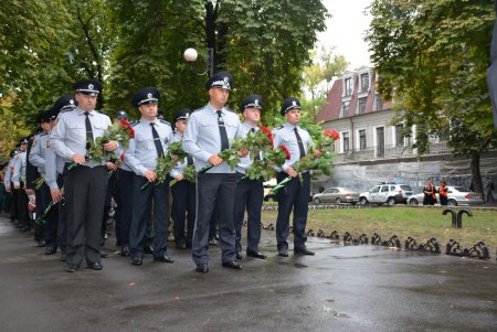 В Одессе почтили память погибших защитников правопорядка (фоторепортаж)