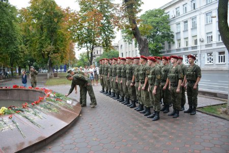 В Одессе почтили память погибших защитников правопорядка (фоторепортаж)