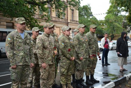 В Одессе почтили память погибших защитников правопорядка (фоторепортаж)
