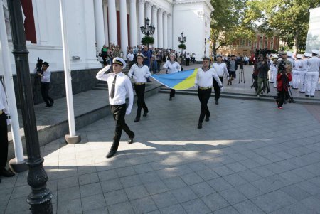 В Одессе отметили День Государственного флага (фото)